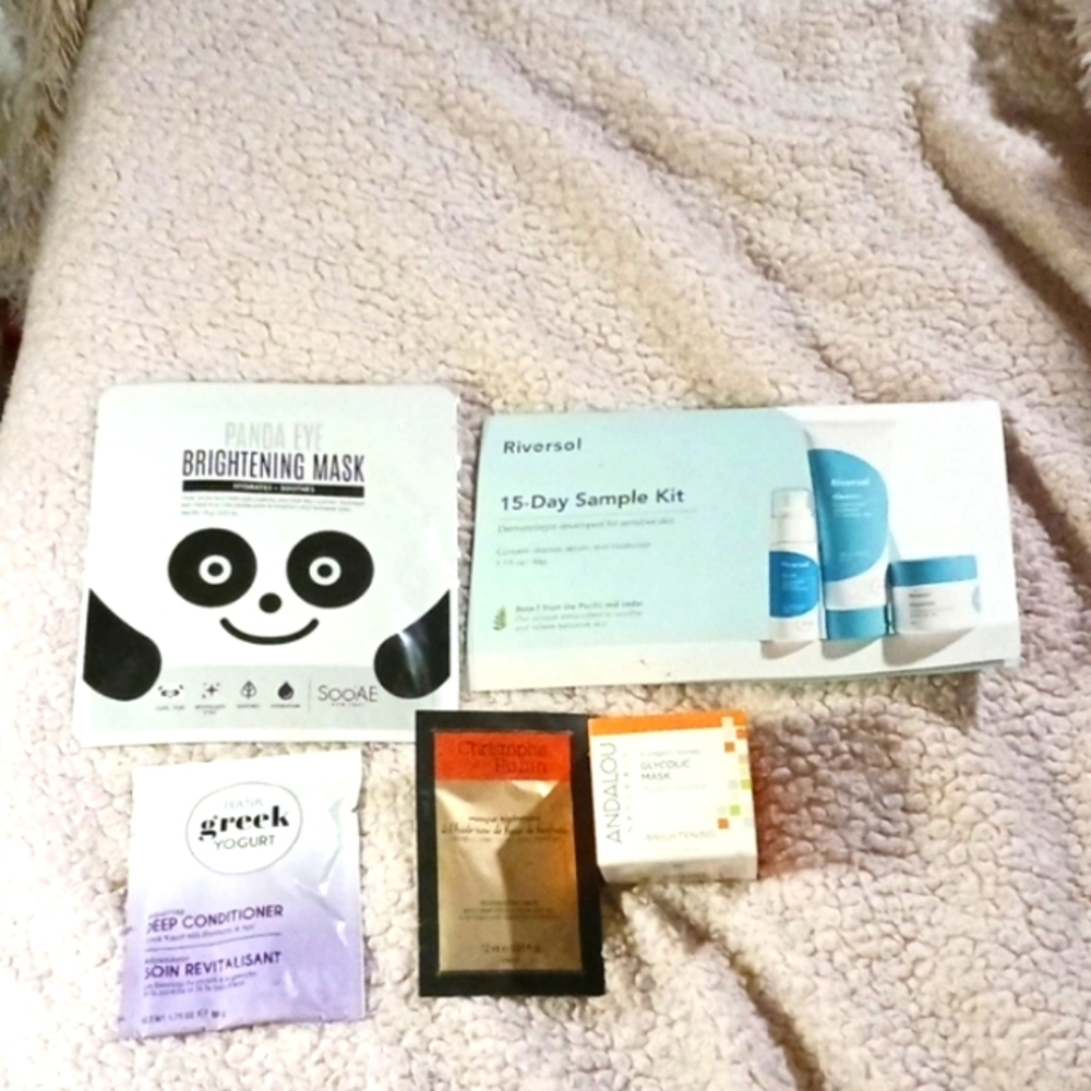 Masks and skincare stuff